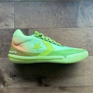 BRAND NEW! CONVERSE CONCEPTS ALL STAR BB EVO MID “SHADOW LIME/GREEN OASIS”